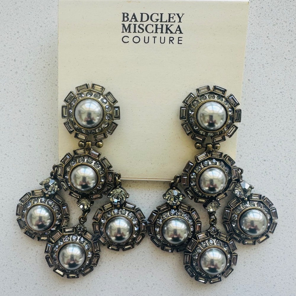 Badgley Mischka Couture Earrings
